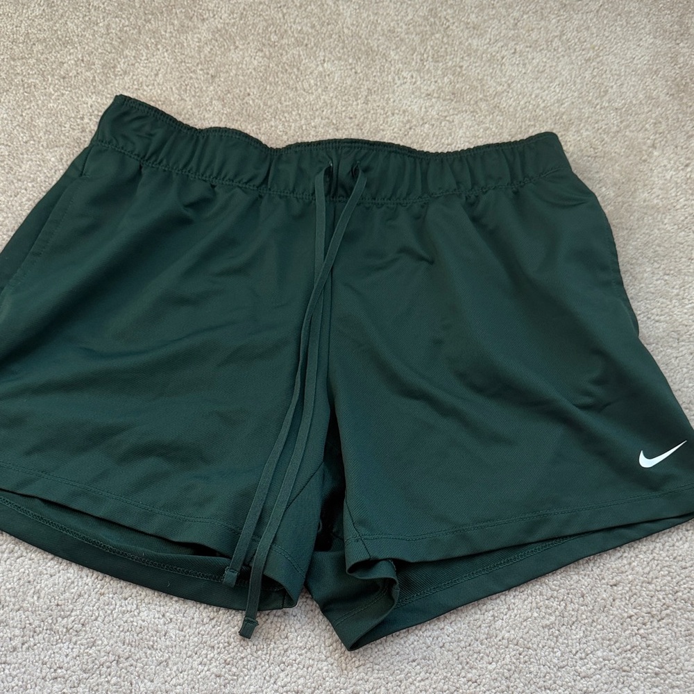 Nike Dark Green Sports Shorts